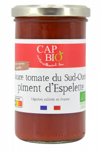 sauce tomate piment d'espelette